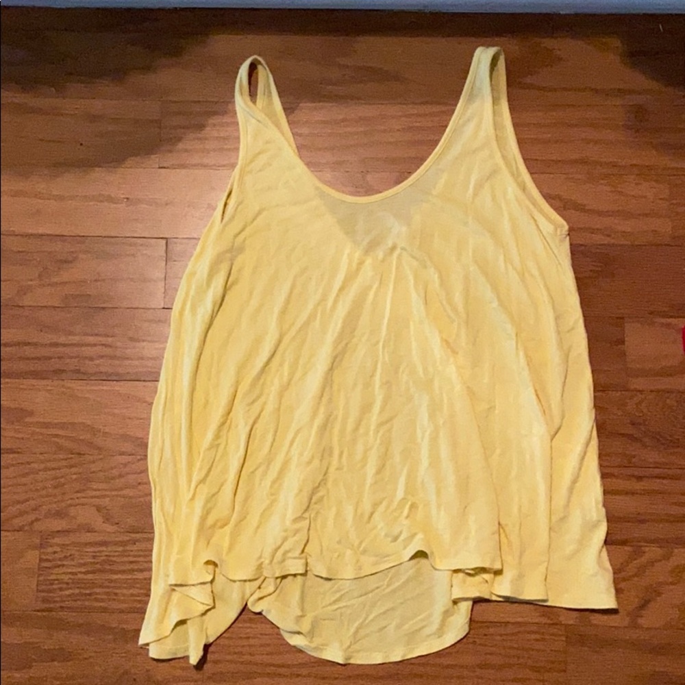 Yellow tank